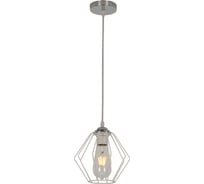 Подвесная люстра IMEX лофт, 1х60Вт, E27 MD.3099-1-P WH+CH