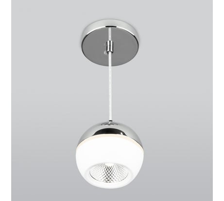 Накладной светильник Elektrostandard DLS023 белый хром a047803