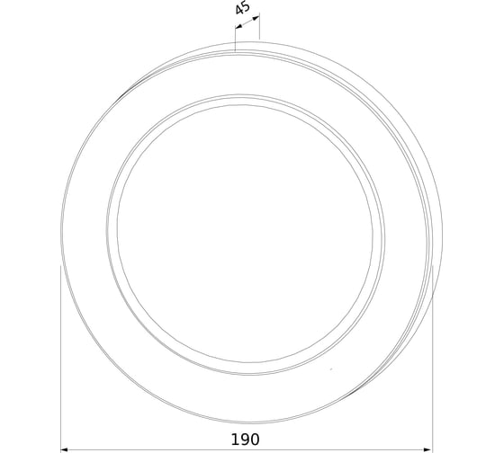 Стационарный светодиодный светильник Elektrostandard LED 18W LTB52 белый a048714