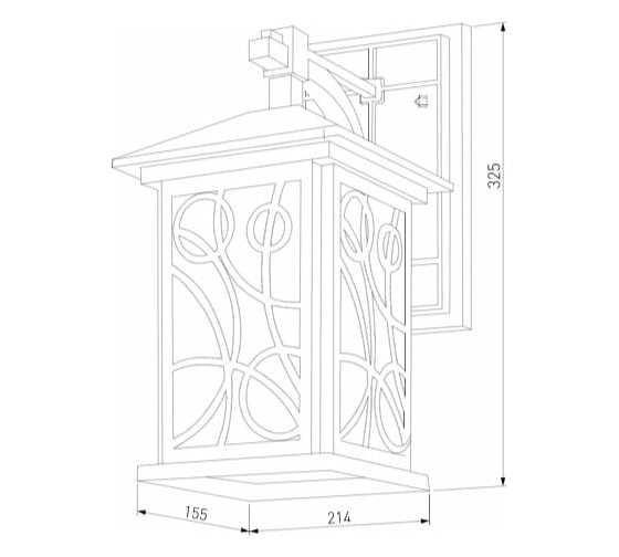 Садово-парковый светильник Elektrostandard Tira D GL 1005D a047192