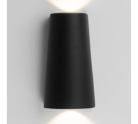 Садово-парковый светильник Elektrostandard TECHNO LED со светодиодами черный 1525 a048180