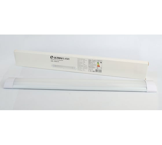 Светодиодный светильник Ultraflash LWL-5030-01 20Вт, 6500K, 220В 14096
