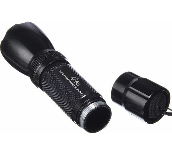 Фонарик мини металлический ЕРМАК 0,5 Вт LED, 1xAA, алюминий, 9,5х3 см 328-103