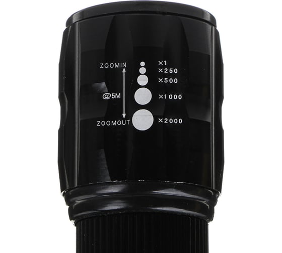 Фонарик, ЕРМАК XPE, 3xAAA, 1 режим, пластик, металл 224-014
