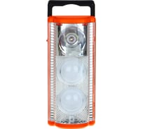 Фонарь аккумуляторный ЕРМАК переносной, пластик, 28+1LED, 16х6,2х7 см 198-082