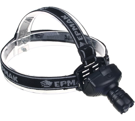 Фонарь ЕРМАК налобный с фокусировкой 3 Вт LED, 3xAAA, 6х5см 198-021