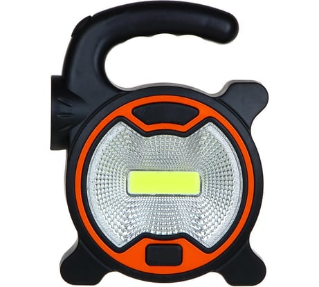 Фонарь ЕРМАК рабочий, 2 режима: 1 Led, 1 COB, 5Вт, 3xAA 223-006