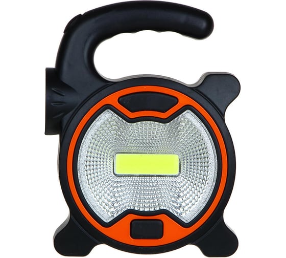 Фонарь ЕРМАК рабочий, 2 режима: 1 Led, 1 COB, 5Вт, 3xAA 223-006