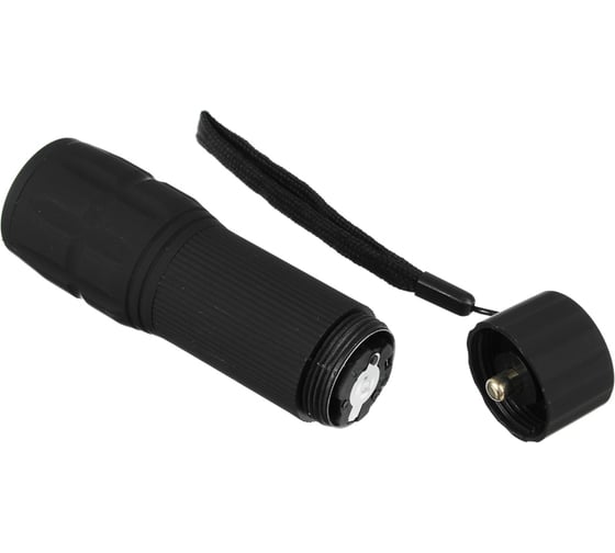 Фонарь ЕРМАК с фокусировкой 0,75 Вт LED, 3xAAA, резинопластик, 11,5х3 см 198-022
