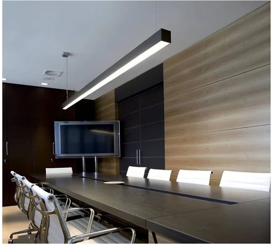 Подвесной светодиодный светильник Vesta Electric Akfa Lighting 60W 6500K Black FLPVN0000653