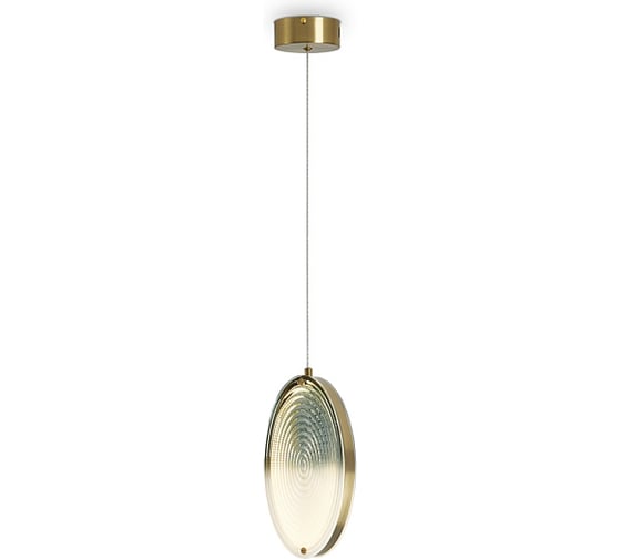 Подвесной светильник Freya Lolli LED 8W Латунь FR6139PL-L8BS1