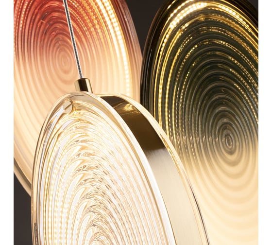 Подвесной светильник Freya Lolli LED 24W Латунь FR6139PL-L24BS