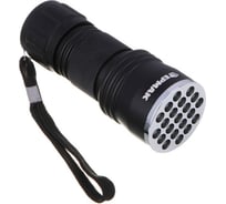 Фонарь металлический ЕРМАК 21 LED, 3хAAA, 9,2x3,6см, алюминий 224-027