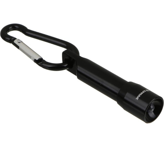 Фонарик-брелок ЕРМАК с карабином, 1 LED, 1 режим, 4xLR41, 6,1x1,4см 226-003 1