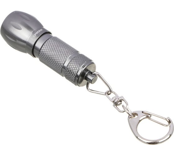 Фонарик-брелок ЕРМАК, 1 LED, 1 режим, 3хLR44, 5,6x2см 226-002