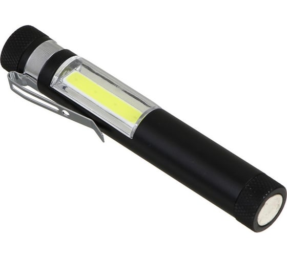 Фонарь на магните ЕРМАКс клипсой для крепления, СОВ, 4xLR44, 10x1,6см 224-006