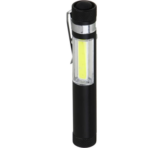 Фонарь на магните ЕРМАКс клипсой для крепления, СОВ, 4xLR44, 10x1,6см 224-006