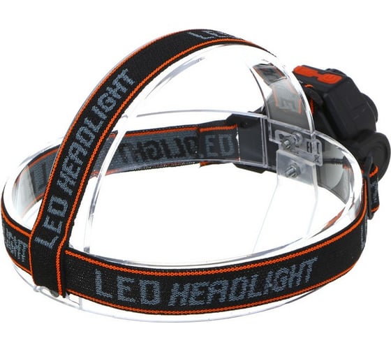 Фонарь налобный ЕРМАК XPE+LED, 6 режимов, 600мАч 221-086