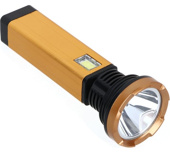 Фонарь ручной ЕРМАК LED+COB, 1200мАч, 4 режима, 6x17см 224-101