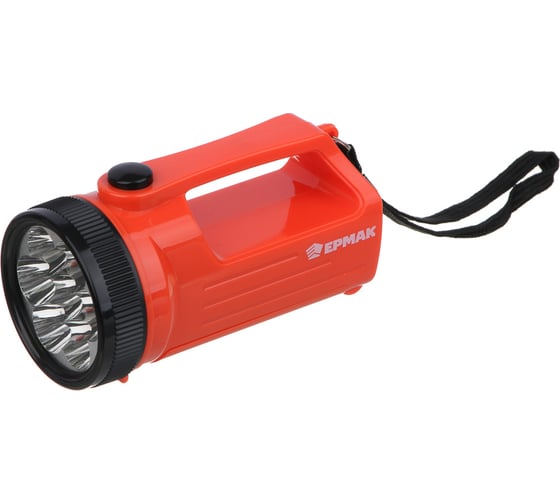 Фонарь-прожектор ЕРМАК 7+5 LED, 2 режима, 3хАА, 6x12x7см 224-025 1