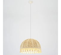 Подвесной светильник Citilux Базель патина с абажуром Вышивка CL407025