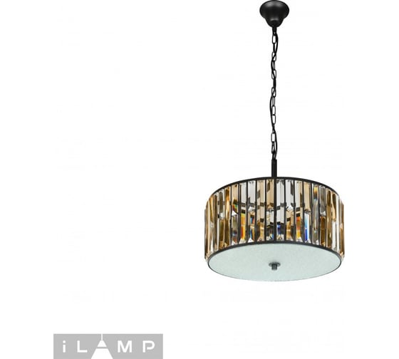 Подвесная люстра iLAMP Royal 10390-5P BK 1