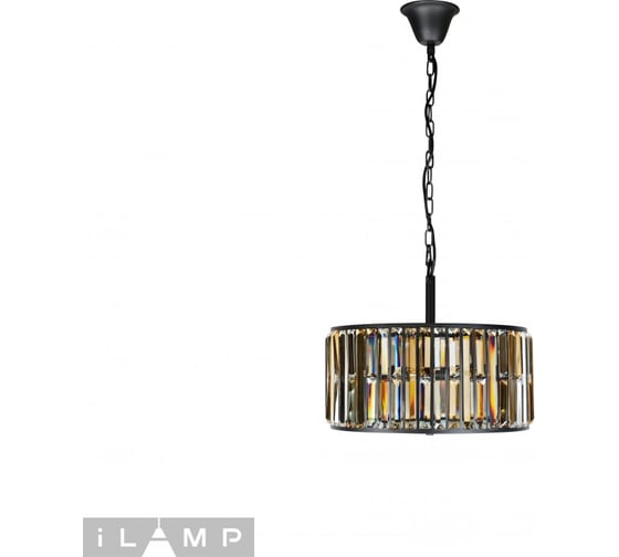 Подвесная люстра iLAMP Royal 10390-5P BK