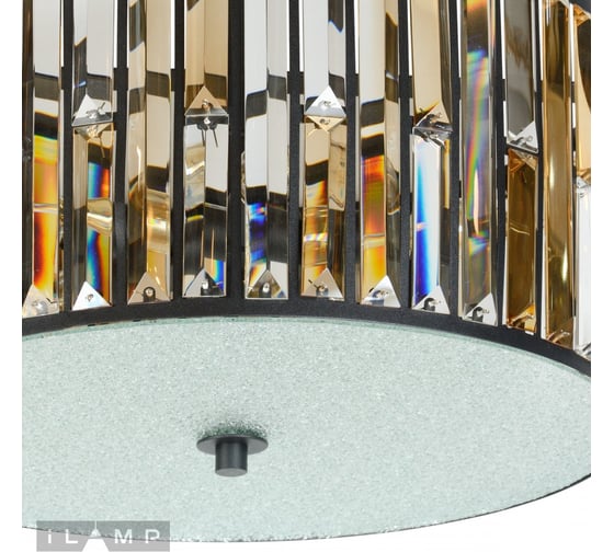 Подвесная люстра iLAMP Royal 10390-5P BK