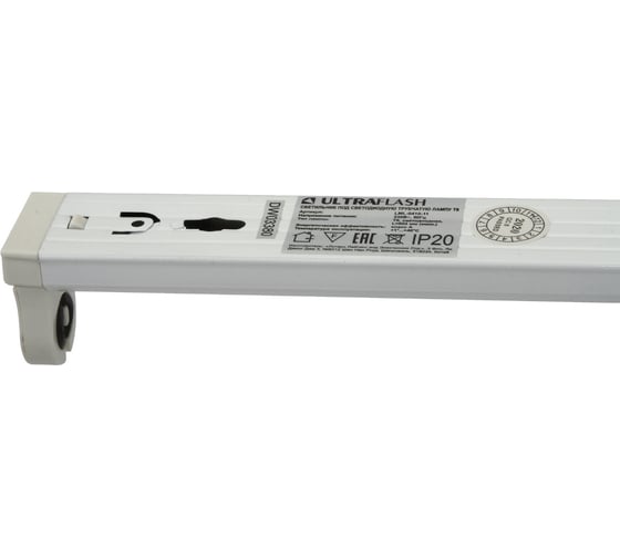 Корпус под светодиодную лампу Ultraflash LML-0410-11 LED, Т8, 9 Вт, 220В 14293
