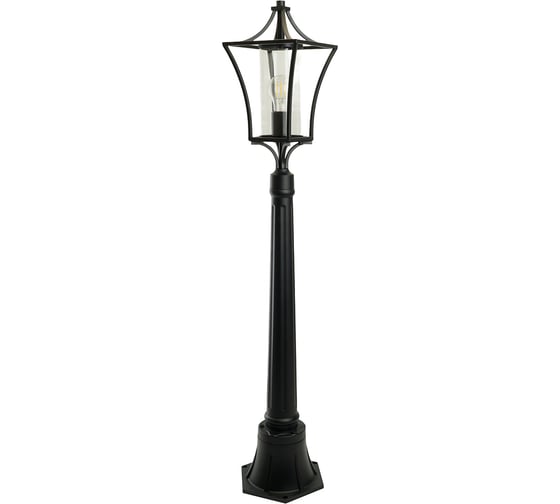 Светильник садово-парковый FERON PL736 столб 60W E27 230V, черный, 51272