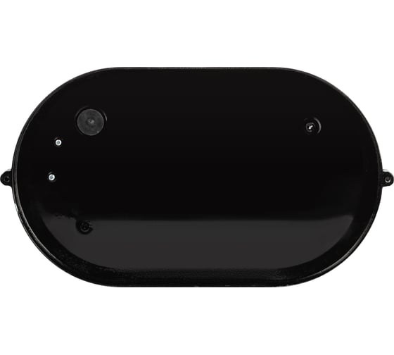 Светильник ЭРА НБП 04100001 Акватермо алюминий/стекло IP54 E27 max 100Вт 280x160 овал черный Б0063863