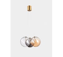 Подвесной светильник iLAMP DROP 8110P/3 BR-MLT