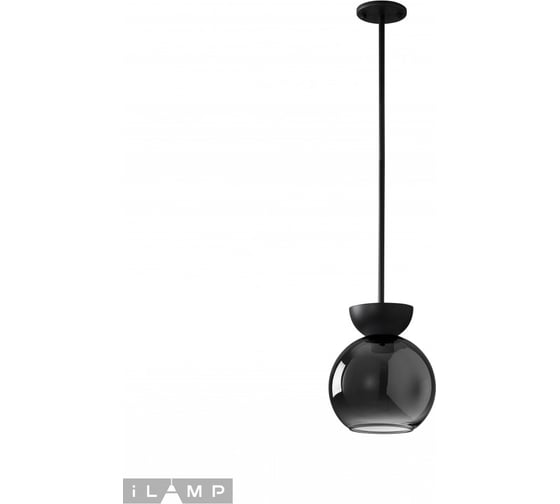 Подвесной светильник iLAMP Mono P6079-1 BK+SM