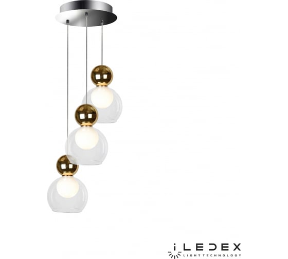 Подвесной светодиодный светильник iLEDEX Blossom C4476-3R GL 1