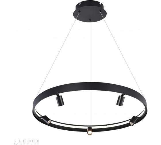 Подвесной светодиодный светильник iLEDEX Vision 2060-D800 BK 1
