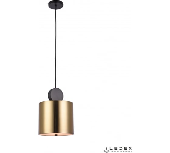 Подвесной светодиодный светильник iLEDEX PLAY P820/1-12W-3000K-D220 MBK-BRZ 1