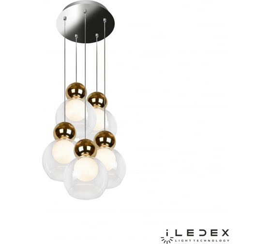 Подвесной светодиодный светильник iLEDEX Blossom C4476-5R GL