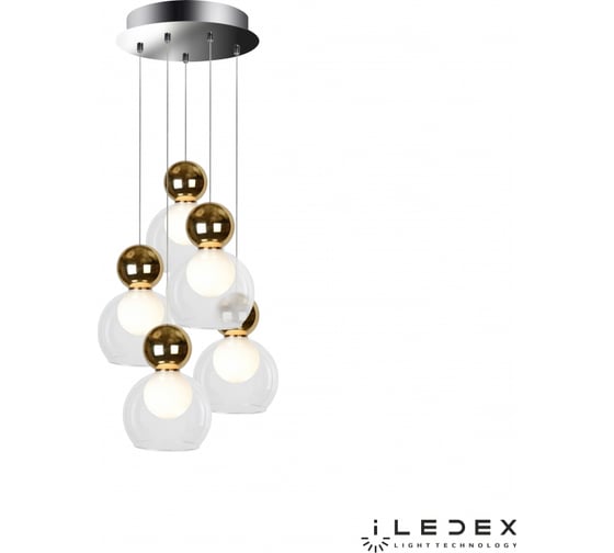 Подвесной светодиодный светильник iLEDEX Blossom C4476-5R GL