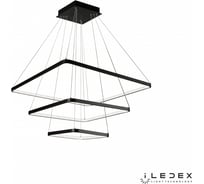 Подвесной светодиодный светильник iLEDEX Venus 8153-700+500+300-D-T BK