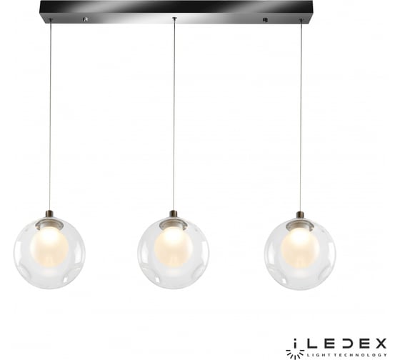 Подвесной светодиодный светильник iLEDEX Epical C4492-3L CR 1