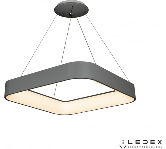 Подвесной светодиодный светильник iLEDEX North 8288D-600-600 GR