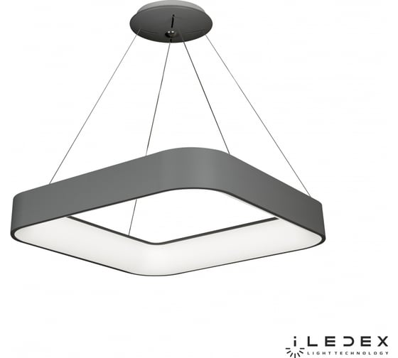 Подвесной светодиодный светильник iLEDEX North 8288D-600-600 GR