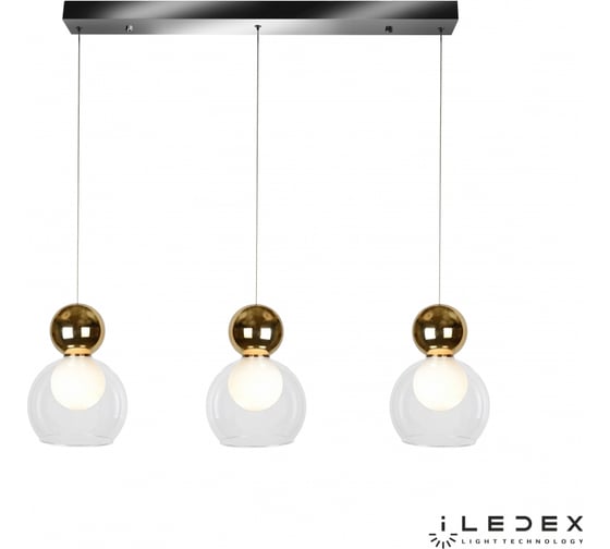 Подвесной светодиодный светильник iLEDEX Blossom C4476-3L GL