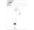 Подвесной светильник iLEDEX Delta 2361-1 BK+WH 4