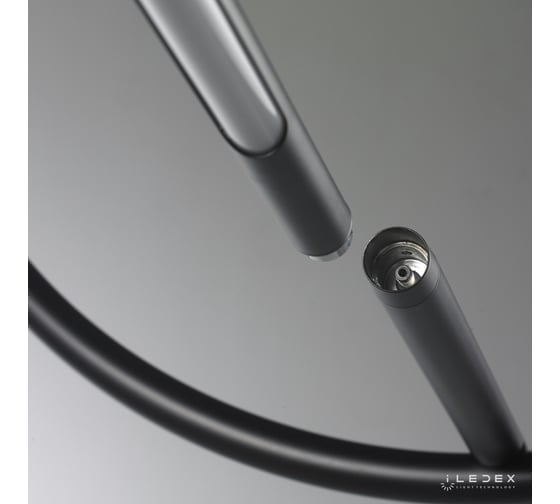 Подвесной светодиодный светильник iLEDEX ZOOM 8075P/S-18W-3000K MBK-WH