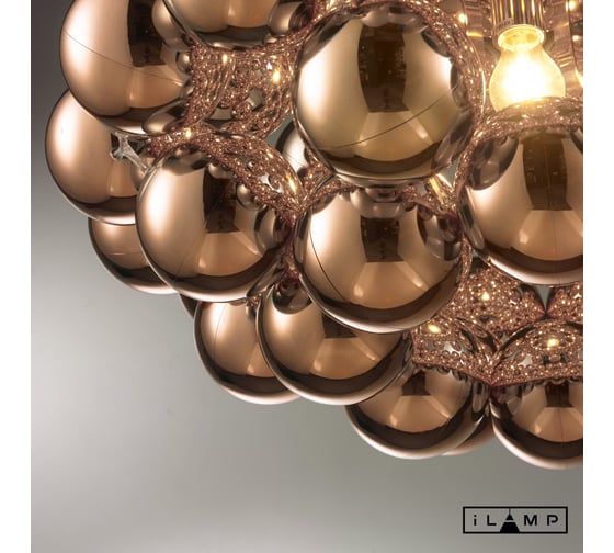 Подвесная люстра iLAMP BALY 8825P/1 RGL