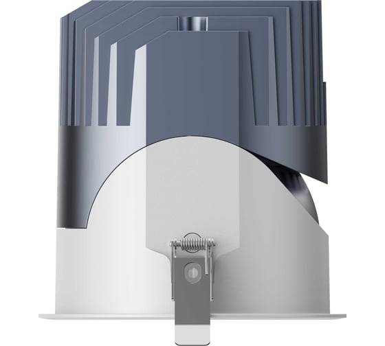 Поворотный светильник FIBERLI 1005E65(W), 30W, 3000K, IP65, 55, Ø 130x135 (Ø120), белый отражатель 12130603
