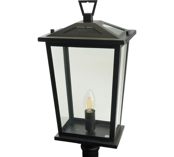 Светильник садово-парковый FERON PL756 столб 60W E14 230V, черный, 51282