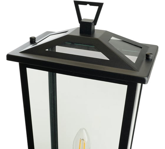 Светильник садово-парковый FERON PL756 столб 60W E14 230V, черный, 51282