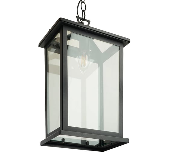 Светильник садово-парковый FERON PL755 на цепочке 60W E14 230V, черный, 51281
